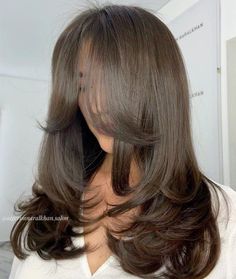 Bangs With Medium Hair, Haircuts For Medium Hair, Hair Stylist Life, Hair Inspo Color