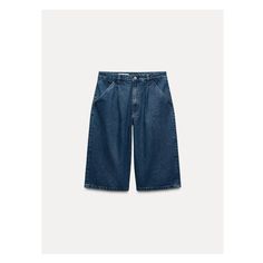 Mid-rise jorts with side pockets and back patch pockets. Front pleats. Front zip and button closure. Bermuda Shorts Women, Cargo Shirts, Zara Shorts, Cardigan Sweater Dress, Leather Shirt, Blazer Vest, Denim Shorts Women, Short En Jean, Sweaters Knitwear