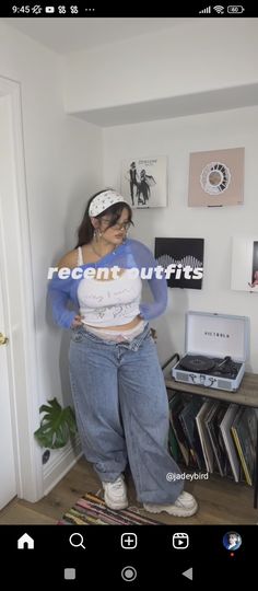 Plus Size Aesthetic Outfits, Curvy Casual Outfits, Aesthetic Fits, Streetwear Fashion Women, Swaggy Outfits, Curvy Outfits, Dream Clothes, Aesthetic Outfits, Aesthetic Fashion