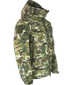 Premium Quality Delta SF Kom-Tex Jacket BTP Camo Windproof Water-Resistant Fleece Lining Coat, men clothing Green Combat Style Outerwear For Outdoor Activities, Green Combat Style Outerwear For Outdoor, Waterproof Long Sleeve Combat Outerwear, Waterproof Combat Style Long Sleeve Outerwear, Combat Style Long Sleeve Waterproof Outerwear, Camouflage Windproof Outerwear For Outdoor, Camouflage Windproof Outerwear For Hiking, Green Hooded Hunting Outerwear, Military Style Long Sleeve Waterproof Windbreaker