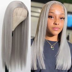 Wholesales 13x4'' FRONTAL LACE WIG 613#GREY COLORStraight/Body Wave [150%/180% DENSITY ] Remarks:MOQ: 5pcs/color/texture/sizePackage: PVC bagLead time: In stock 1-2 days, production 5-7 daysShipment: By DHL/FEDEX/TNT/UPS etcOEM & ODM availablePayment: T/T, Credit Card, Debit Card. Wigs Silver, Human Hair Wigs Blonde, Brazilian Straight Hair, Silver Blonde, Lace Front Wigs Human Hair, Grey Lace, Queen Hair, Straight Lace Front Wigs, Body Wave Hair