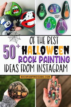 the best halloween rock painting ideas from instagrams to diy crafts and more