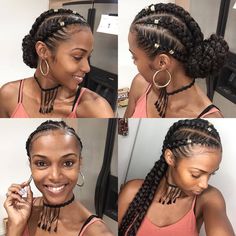 Vacation Hairstyles, Women Ideas, Beautiful Braids, Dreadlock Hairstyles