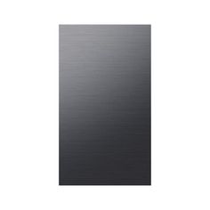 the back side of a black and silver refrigerator