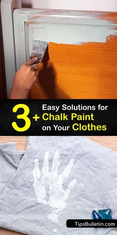 the steps to painting an old dresser with white paint and handprints on it