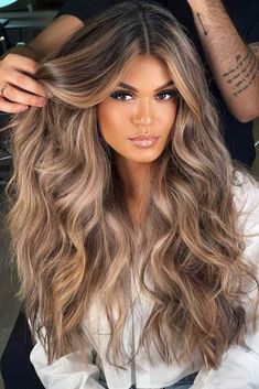 Long Haircuts With Layers For Every Type Of Texture ★ Rambut Brunette, Brown Hair Looks, Long Haircuts, Balayage Blonde, Brunette Balayage Hair, Hair Done