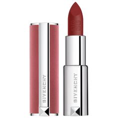 A sheer matte lipstick that delivers buildable lip color with a blurred, soft-focus effect. Formulation Type: Lipstick Benefits: Hydrating, Long-wearingHighlighted Ingredients: - Wild Mango Butter: Rich in vitamin E. Ingredient Callouts: Free of phthalates, retinyl palmitate, coal tar, sulfates SLS & SLES, triclocarban, and triclosan. What Else You Need to Know: This formula’s glide-on sensorial texture ensures an immensely smooth, easy application. Thanks to mango butter that’s rich in vita Givenchy Lipstick, Intense Makeup, Charlotte Tilbury Pillow Talk, Givenchy Beauty, Bold Lip Color, Batons Matte, Couture Looks, Velvet Lipstick, Beauty Make-up