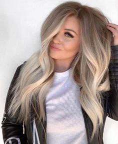 Platinový Blond, Hairstyles Blonde, Blond Balayage, Blonde Hairstyles, Balayage Blonde, Ash Blonde Hair, Frontal Hairstyles, Platinum Blonde Hair