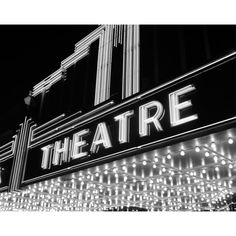 1930s-1940s Theater Marquee Theatre In Neon Lights Poster Print By Vintage Collection Image 1 Theatre Academia, Marquee Theater, Theatre Marquee, Theater Marquee, Theatre Lighting, Light Wall Art, Theatre Life, The Theatre, Lighted Canvas