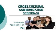 cross cultural communication session - 2