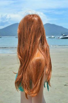 Long red hair orange Natural Red Hair, Beautiful Red Hair, Hair Red, Straight Lace Front Wigs, Copper Hair, Red Hair Color, Long Red