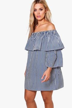 Plus Size Dresses For Women, Trendy Plus Size Fashion, Skater Dresses, Off The Shoulder Dress, Curvy Dress, Curvy Fashion, Plus Size Clothing, Dress Collection, Size Clothing