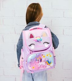 Back to School Bags, Magical Unicorn School Backpack , Girls Unicorn Backpack, Custom Name Backpack with Unicorn, Large Backpack Unicorn 🌟About🌟 Welcome to our LeMonde shop where we offer a variety of kids customized Backpacks! Our Backpacks are perfect for your little ones to make a School or pre-school day easy and bring it fun. Each of our Backpacks is made with high-quality materials and designed to fit comfortably and securely. We offer a range of customization options including personali Cute School Backpack With Unicorn Print, Pink Unicorn Print School Bags, Pink Unicorn Print Backpack For Back To School, Student Backpack With Unicorn Print, Multicolor School Bag With Unicorn Print, Cute Pink Backpack With Unicorn Print, Cute Multicolor Unicorn Print Backpack, Cute Unicorn Print Backpack For Back To School, School Backpack With Unicorn Print