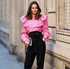 Moda Fashion, Ruffle Blouse, Women's Top