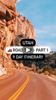 the road trip part 1 9 day itinerary