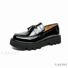 Lasaky - Classic Stiletto Shoes with Soft Upper Material and Cushioned Insoles Luxury Lace-up Business Shoes For Men, Elegant Heels, Low Heel Sandals, Stiletto Shoes, Classic Pumps, Classic Shoes, Thick Heels, Heel Shoes, Leather Pumps