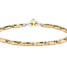 Baraka Men's Br245071gidb210002 Nexus Collection Gold Diamonds Bracelet Product Details Condition: New Without Tagsnew Without Tags “Please Note That Item Will Be Shipped In Two Weeks After Placing An Order. Thank You.” Retail Value: $2845.00 This Is Authentic Baraka Men's Br245071gidb210002 Nexus Collection Gold Diamonds Bracelet Material: Yellow And White Gold 750. White Diamond P.Ct 2 Model: Br245071gidb210002 Handmade In Italy Luxury White Gold Chain Bracelet With Stainless Steel Clasp, Luxury Sterling Silver Box Chain Bracelet For Formal Occasions, Classic Yellow Gold Bracelets With Stainless Steel Clasp, Modern Engraved Chain Bracelet For Formal Occasions, Luxury Yellow Gold Bracelet With Stainless Steel Clasp, Luxury Bracelet In Yellow Gold With Stainless Steel Clasp, Classic Yellow Gold Jewelry With Stainless Steel Clasp, Classic Bracelets With Stainless Steel Clasp For Formal Occasions, White Gold Polished Chain Bracelet For Luxury Occasions