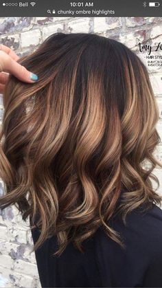 Hairstyles For Medium Length Hair | Ways To Style A Pixie Cut | Medium Short Pixie Haircuts 20190225 Pastel Hair Ombre, Highlights Brown Hair Short, Hair Color Ideas For Brunettes Short, Hair Color Ideas For Brunettes Balayage, Highlights Brown Hair Balayage, Caramel Ombre, Brown Hair With Caramel Highlights