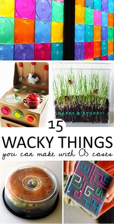 the top ten wacky things you can make with cd cases and other crafts for kids