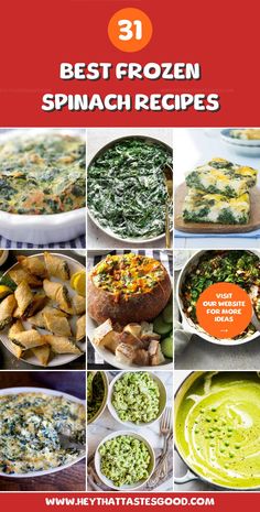 the best frozen spinach recipes in this postcard is an easy way to make it and