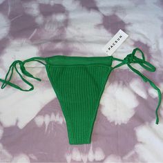 Pacsun Crochet Bikini Bottom Nwt Side Tie Perfect Green Color Size Small Perfect Condition Nwt Green Tie-side Bottom Swimwear For Festival, Green Tie-side Bottom Swimwear, Beachy Style, Tropical Green Tie-side Swimwear Bottom, Green Bra-friendly Tie-side Swimwear, Green Nylon Tie-side Swimwear Bottom, Navy Blue Bikinis, Orange Bodysuit, Pacsun, Crochet Bikini