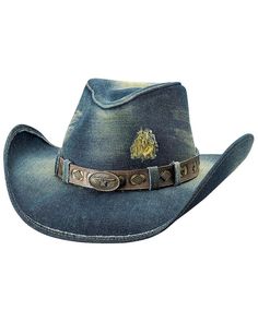 Bullhide Women's Nonstop Straw Hat, Blue Womens Western Hats, Denim Cowgirl, Straw Cowboy Hat, Cowgirl Hat, Western Hats, Cowgirl Hats, Hat Band, Cowboy Hat, Non Stop