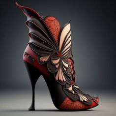 Artistic Shoes, High Heels Classy, Goth Shoes, Heels Classy, Girly Shoes