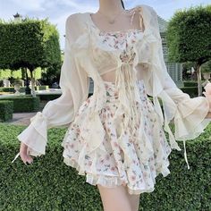 Korean Girl Fashion, Ulzzang Fashion, Cosplay Dress, Fairy Dress, Aesthetic Fashion, Classy Outfits