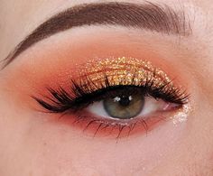 Makeup 40, Colourpop Eyeshadow, Cute Eyeshadow Looks, Glitter Eye Makeup, Glitter Eye, Eye Makeup Designs, Simple Eye Makeup