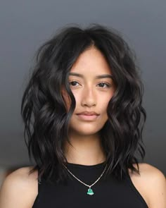 Textured Lob Haircuts Are Trending, Here Are The 44 Coolest Examples Collarbone Length Hair, Blonde Bronde, Textured Lob, Lob Haircuts, Brunette Balayage, Hair Cut Ideas, Long Bob Haircuts, Lob Haircut, Bob Hairstyles For Fine Hair