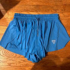 Never Worn No Flaws! Message Me W Questions Or Offers! Same/Next Day Shipping! Blue Gym Bottoms For Summer, Blue Stretch Summer Activewear, Summer Blue Sports Activewear, Amazon Short Length Summer Bottoms, Blue Stretch Athletic Shorts For Summer, Casual Summer Bottoms From Amazon, Blue Summer Activewear With Pockets, Summer Shorts By Amazon, Amazon Summer Shorts