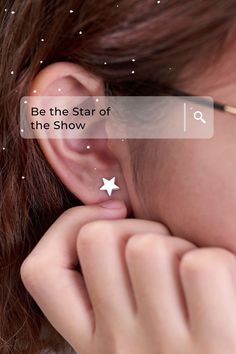 Feel the starlights shimmering around your ears when you put on these radiant Simple Sterling Silver Star Stud Earrings. Whether you’re dressed casual or for a formal event, you will surely be the star of the show. Small Studs Earrings