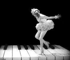 Vintage Ballerina, Marcus Black, Vintage Blog, Piano Keys, William Shakespeare, Classic Hollywood, Old Hollywood, Art Videos