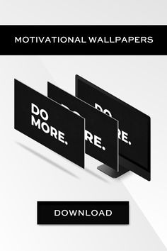 two black and white wallpapers with the words motivational wallpapers on them