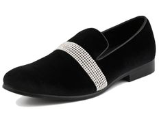 Mens Velvet Smoking Slipper w/ Horn Tassel Rhinestone Embellished Strap adds sophistication to this smoking slipper Bold colors and velvet accents make this shoes a show stopper Runs true to size. Select your normal size! A low block heel completes the look of this effortless slip-on style Black Slip-on Loafers For Formal Events, Black Slip-on Formal Loafers, Mens Black Velvet Slippers, Black Velvet Loafers, Elegant Black Slip-on Tassel Loafers, Luxury Black Tassel Slip-on Loafers, Velvet Loafers, Velvet Slippers, Velvet Accents