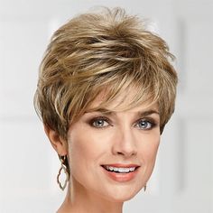 Short Straight Wig, Short Pixie Wigs, Natural Wigs, Pixie Cut Wig, Shades Of Blonde, Brown Wig, Wigs Online, Brown To Blonde, Short Wigs