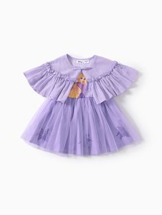 Dress up your little princess with this officially licensed Disney merchandise toddler dress and cape set featuring a mesh cape and princess emblem prints.
* Product features: Set includes one dress and one cape.
* Fabric characteristics: Soft and comfortable.
* Piece of product: 1 Dress and 1 Sheer Cloak Set.
* Sleeves: Sleeveless.
* Style: Disney princess with emblem prints. Sheer Cloak, Print Mesh Dress, Disney Princess Toddler, Cape Set, Disney Merchandise, Dress Suits, Toddler Dress, Mesh Dress, Cloak