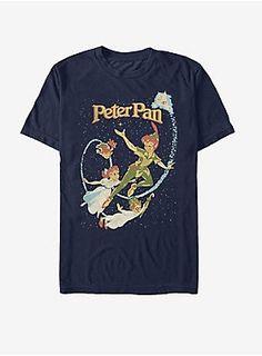 Peter Pans Flight, Peter Pan Shirt, Disneyland Outfits, Disney T, Disney Men, Vintage Short, Disney Tshirts, Lost Boys, Disney Shirts