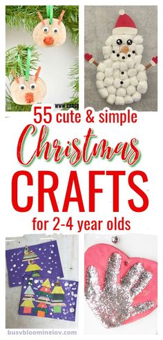 Diy Toddler Christmas Crafts, Ornaments For Toddlers To Make, Toddler Christmas Art, Toddler Christmas Crafts, Easy Christmas Crafts For Toddlers, Simple Christmas Crafts, Crafts 2023, Christmas Arts, Crafts For Preschoolers