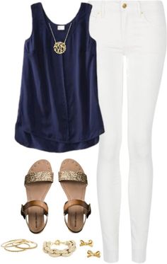 OUTFITS WITH WHITE PANTS FOR WOMEN OVER 50 - valemoods Top Outfit, Outfits Casuales, Primavera Estate, Passion For Fashion