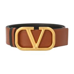 Aged gold metal jewelry, logo on the front, reversible design, smooth leather, adjustable length Jewelry Logo, Reversible Belt, Personal Shopping, Metal Jewelry, Valentino Garavani, Smooth Leather, Gold Metal, Belts, Women's Clothing