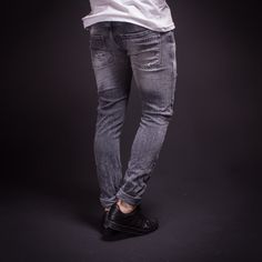 slim fit ripped destroyed gray jeans PLEASE NOTE THE LENGTH IS 33 (FOR ALL WAIST SIZES) size : W x L (Waist x Length) -94% Cotton 4% polyester 2% Elastan -Zipper Fly -SLIM FIT Ripped Gray Bottoms For Streetwear, Urban Style Ripped Gray Bottoms, Gray Ripped Bottoms For Streetwear, Gray Ripped Jeans For Streetwear, Gray Ripped Denim Bottoms, Gray Distressed Jeans For Streetwear, Urban Ripped Gray Jeans, Urban Gray Distressed Jeans, Rugged Ripped Faded Jeans