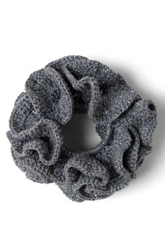 Soft crochet meets metallic silver in our wiggle scrunchie, designed in London by our female-led team. • Gathered design • Metallic silver crochet • 60% cotton, 40% acrylic Crochet Scrunchie, Chocolate Babies, Female Led, Soft Crochet, Metallic Knit, Checked Scarf, Reversible Tote, Hooded Scarf, Homewares Shop