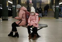 Russia Invasion: Ukraine Subway Stations Used As Bomb Shelters Underground Subway, Ukraine Cities, Train Platform, Nuclear Disasters, Take Shelter, Thursday Morning, Chernobyl, Taxi Driver, Photo Essay