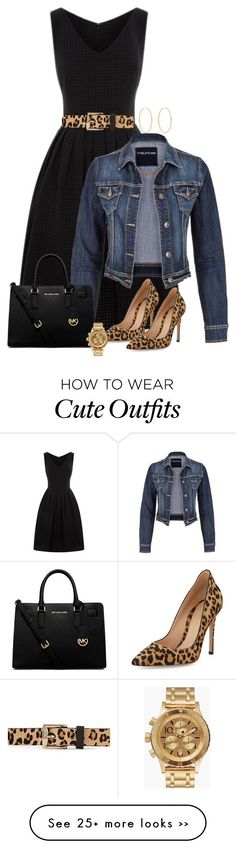 "Black Dress and Leopard Shoes (OUTFIT ONLY!)" by ginga1203 on Polyvore Leopard Shoes Outfit, How To Wear Belts, Mode Tips, Vintage Leopard, Outfit Chic, Leopard Print Heels, Leopard Shoes, Jeans Outfit, Looks Chic