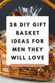 28 DIY Gift Basket Ideas for Men they will love Client Appreciation Gift Basket, Best Chinese Auction Baskets, Guy Gift Baskets Ideas For Men, Pretty Gift Baskets, Captain Morgan Gift Basket, Retirement Gifts Basket For Men, Cleaning Raffle Basket Ideas, Mens Silent Auction Basket, Baskets For Men Ideas