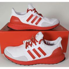 Adidas Lifestyle Lego X Ultraboost Rare Red And White Colorway H67955 ++Mens Size 10++ +New And Unworn+ Fast Shipping S623 Red Adidas Training Sneakers, Red Adidas Sneakers For Training, Red Custom Running Sneakers With Boost Midsole, Red Lace-up Running Shoes With Boost Midsole, Adidas Red Running Shoes For Streetwear, Red Running Shoes With Boost Midsole For Training, Red Adidas Running Shoes, Red Running Shoes For Training, Lace-up Running Shoes With Red Sole