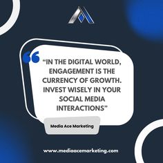 💬 In the digital age, engagement is the currency of growth! Invest wisely in your social media interactions with Media Ace Marketing. We help small service-based businesses thrive online by turning likes, shares, and comments into lasting relationships and business growth. Ready to make your social media work for you?

Find out how we can help you by visiting our website! https://mediaacemarketing.com

#SocialMediaMarketing #BusinessGrowth #EngagementStrategy #MarketingTips #SmallBusinessSuppor Effective Ads, Lasting Relationships, Social Media Packages, Social Media Management Services, Social Media Work, Engagement Strategies, Social Media Planning, Media Planning