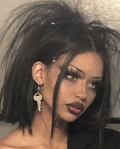 E Girl Makeup, 90s Grunge Hair, Alt Makeup, Swag Makeup, Alternative Makeup, Edgy Makeup, Gothic Makeup, Goth Makeup, Grunge Look