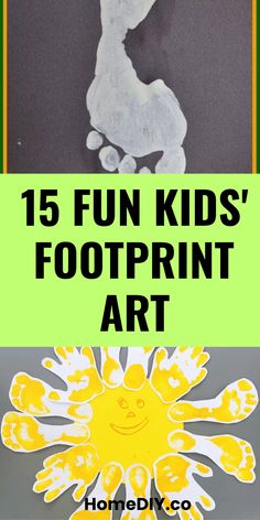 A collage showcasing 15 creative hands and foot prints art projects for kids. This pin features a collection of fun, DIY craft ideas that help create memorable keepsakes using hand and footprint techniques. Ideal for parents and children to bond while crafting.